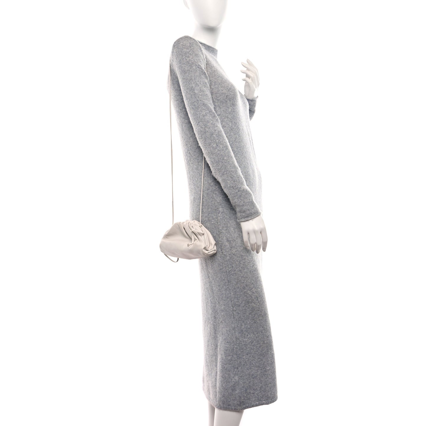 Butter Calfskin The Mini Pouch Chalk