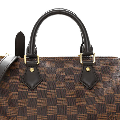 Louis Vuitton Damier Ebene Speedy Bandouliere 25 9 of 13