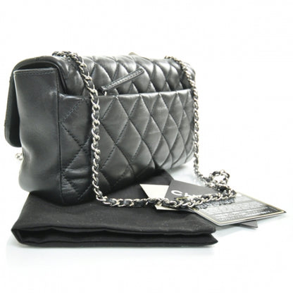Chanel Lambskin Medium Coco Rain Flap Black 2 of 12