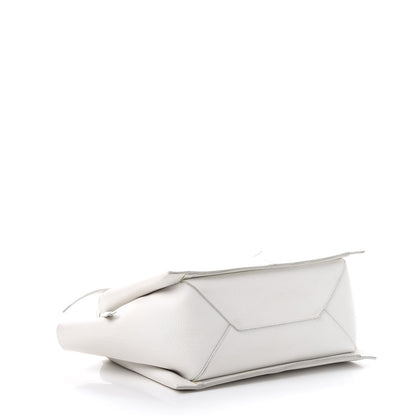 Celine Baby Grained Calfskin Small Tri-Fold Bag White 4 of 11