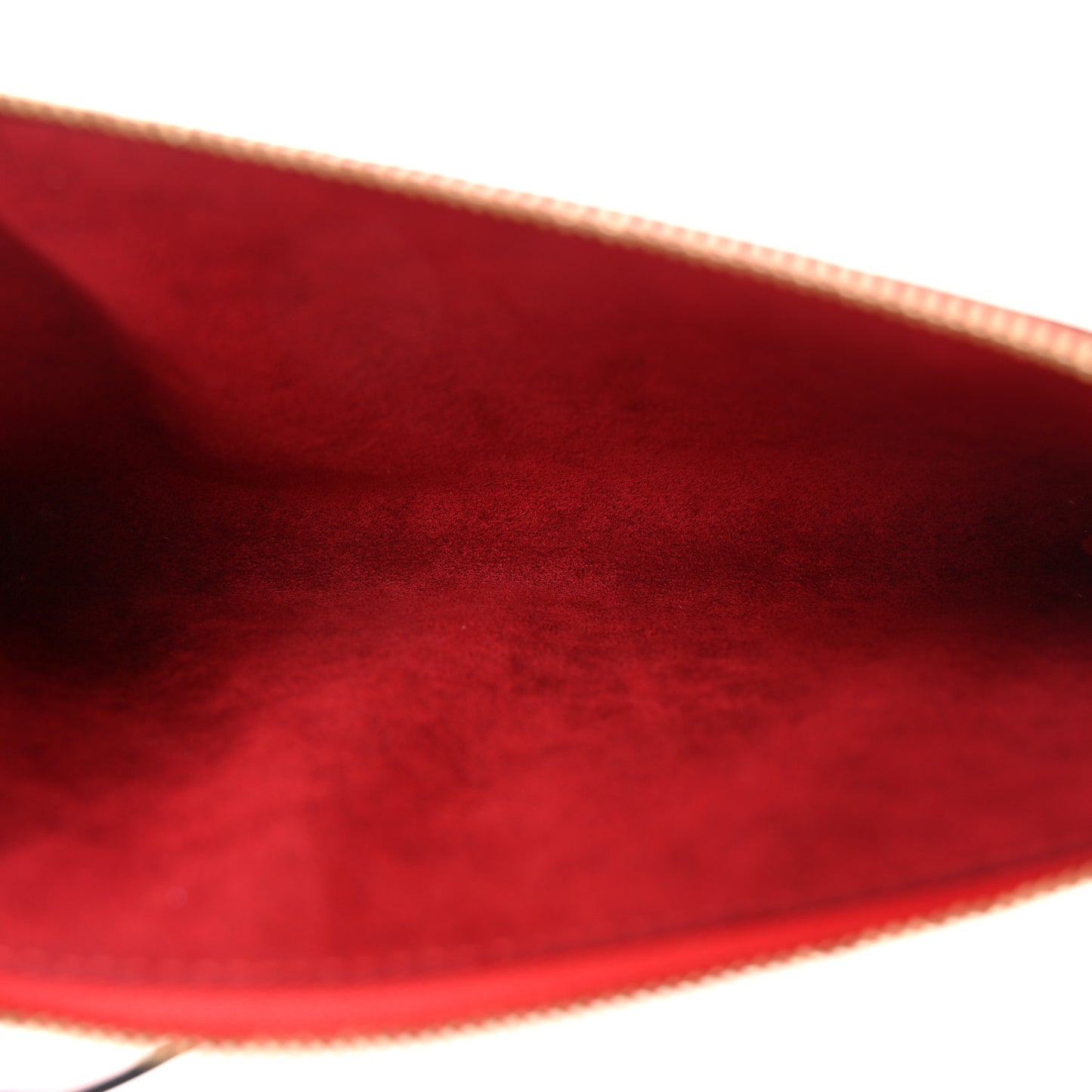 Epi Pochette Accessories 24 Castillan Red