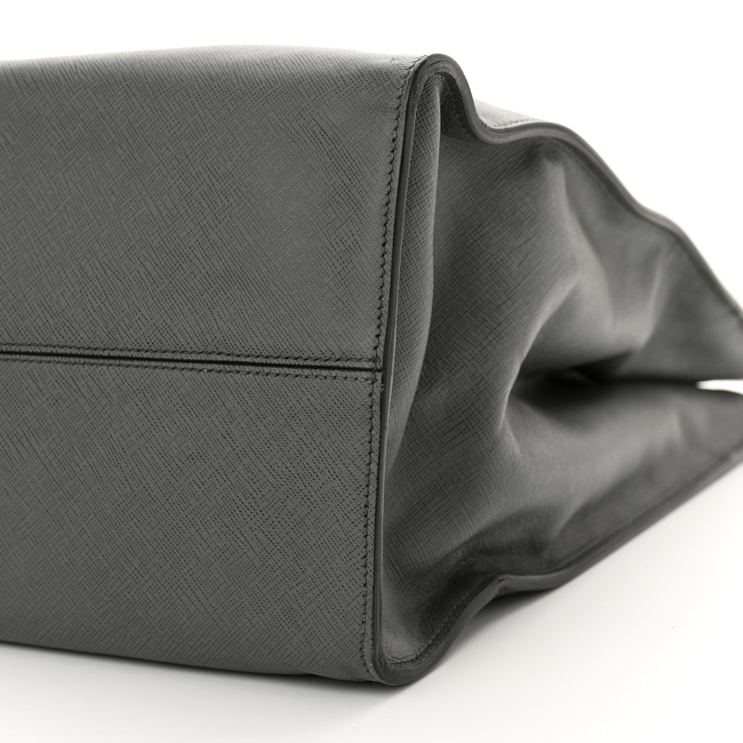 Saffiano Travel Shopping Tote Mercurio