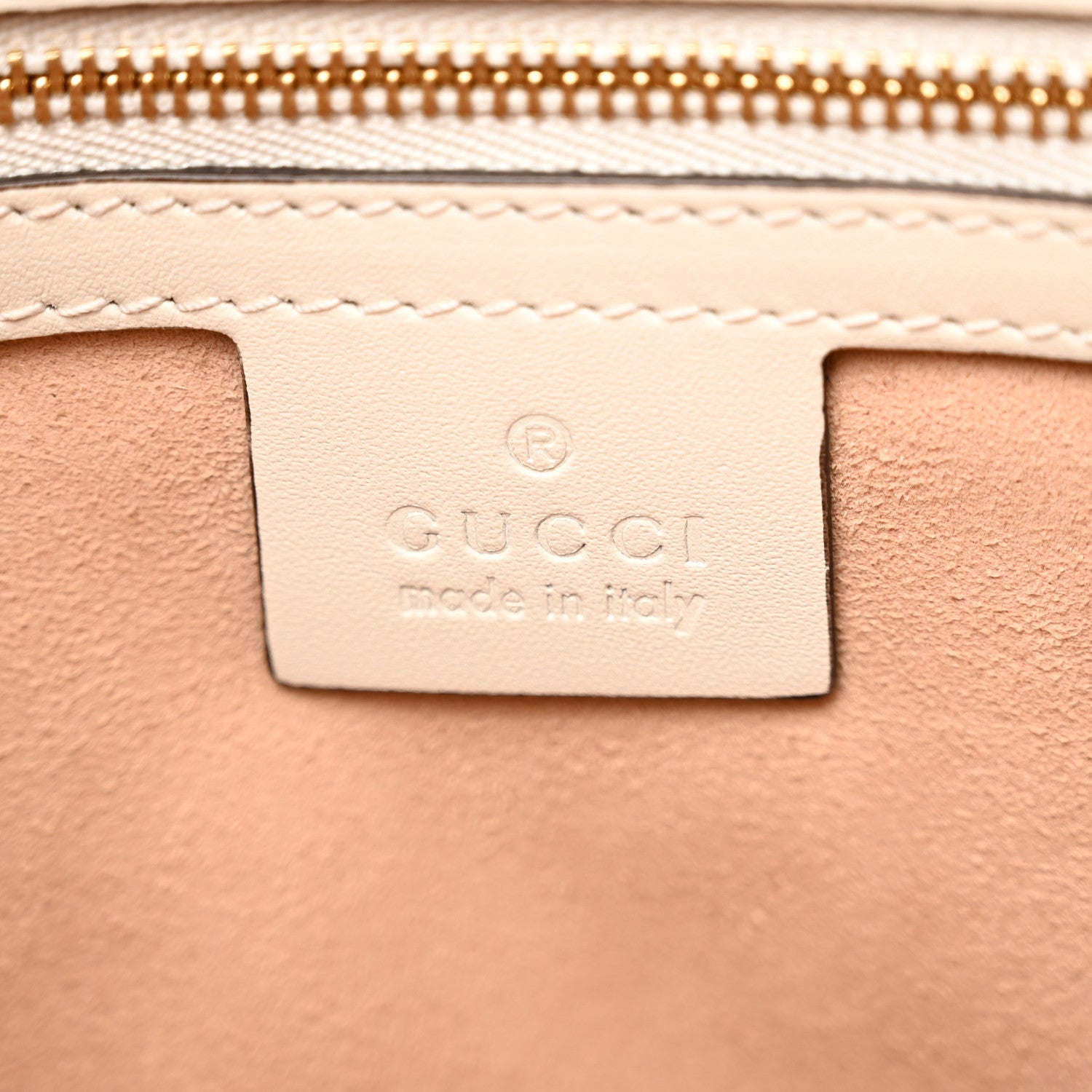 Gucci Guccissima Linea A Foldover Tote Off White 6 of 10
