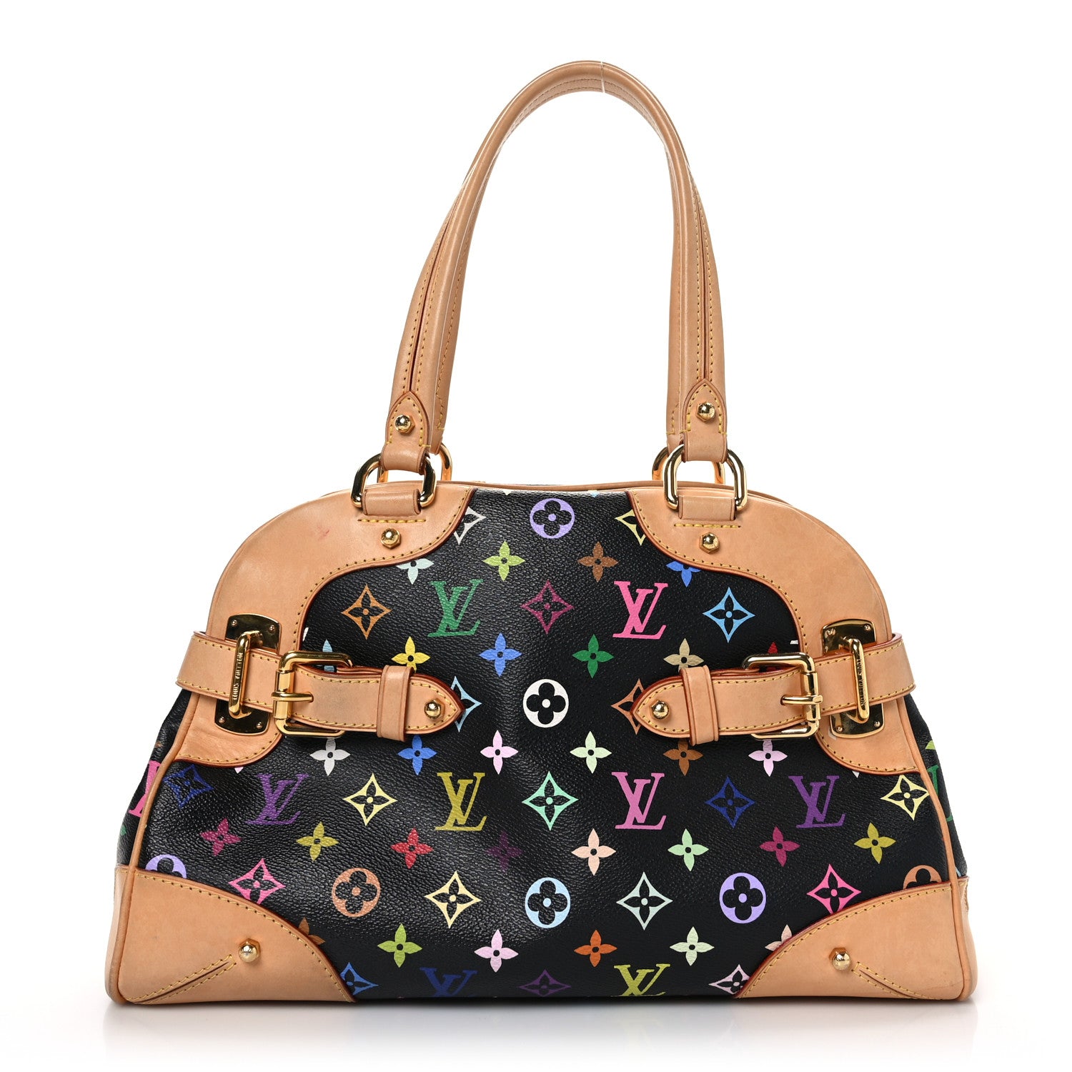 Louis Vuitton Monogram Multicolor Claudia Black 1 of 11