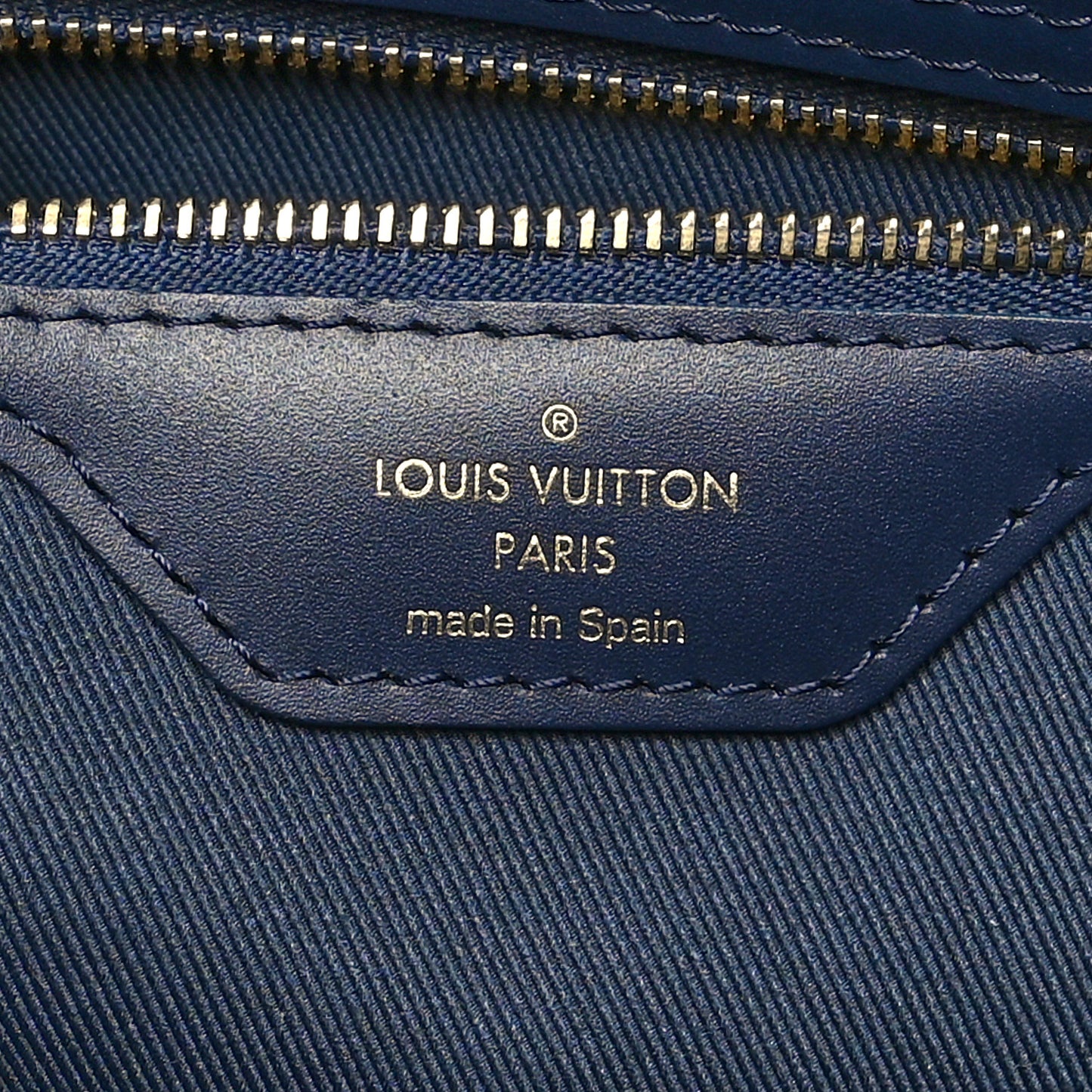 Monoglam Neverfull MM Blue