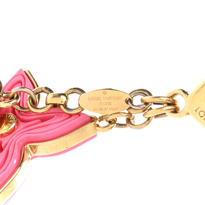 Louis Vuitton Resin Naif Bag Charm Pink 5 of 5