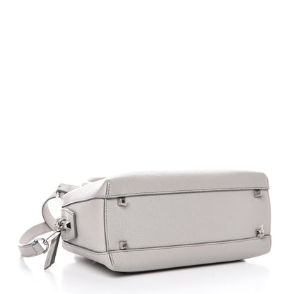 MCM Grained Calfskin Small Ella Boston Dove 4 of 6
