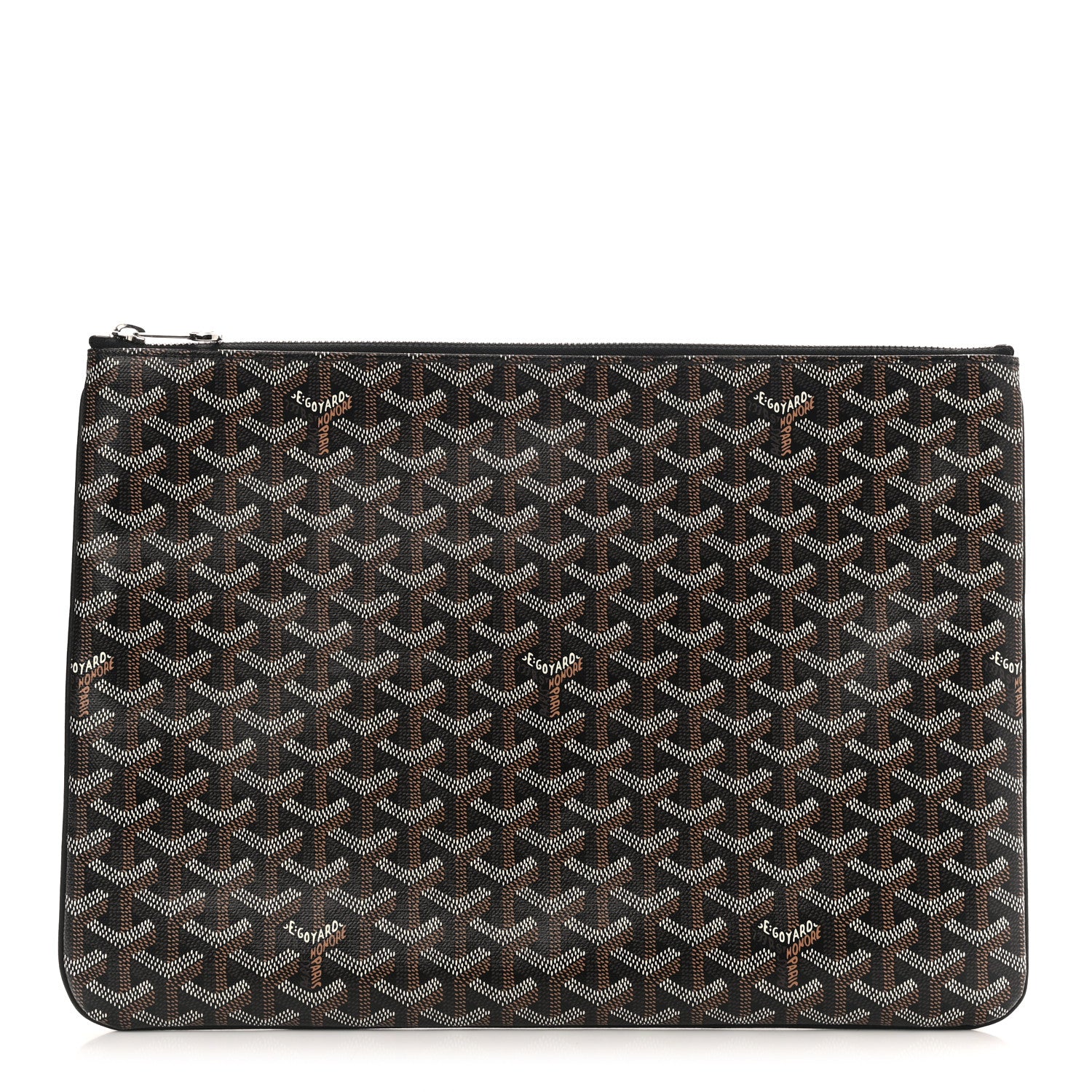 Goyard Goyardine Senat Pochette GM Black 1 of 7