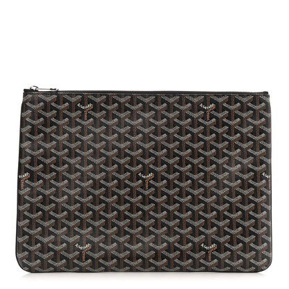 Goyard Goyardine Senat Pochette GM Black 1 of 7