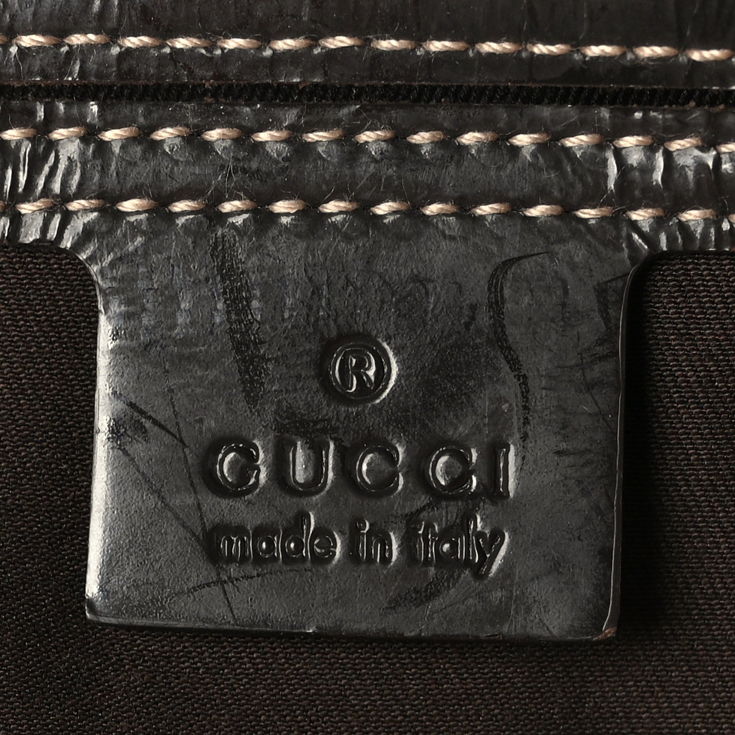 Gucci GG Plus Monogram Medium Joy Boston Dark Brown 6 of 11