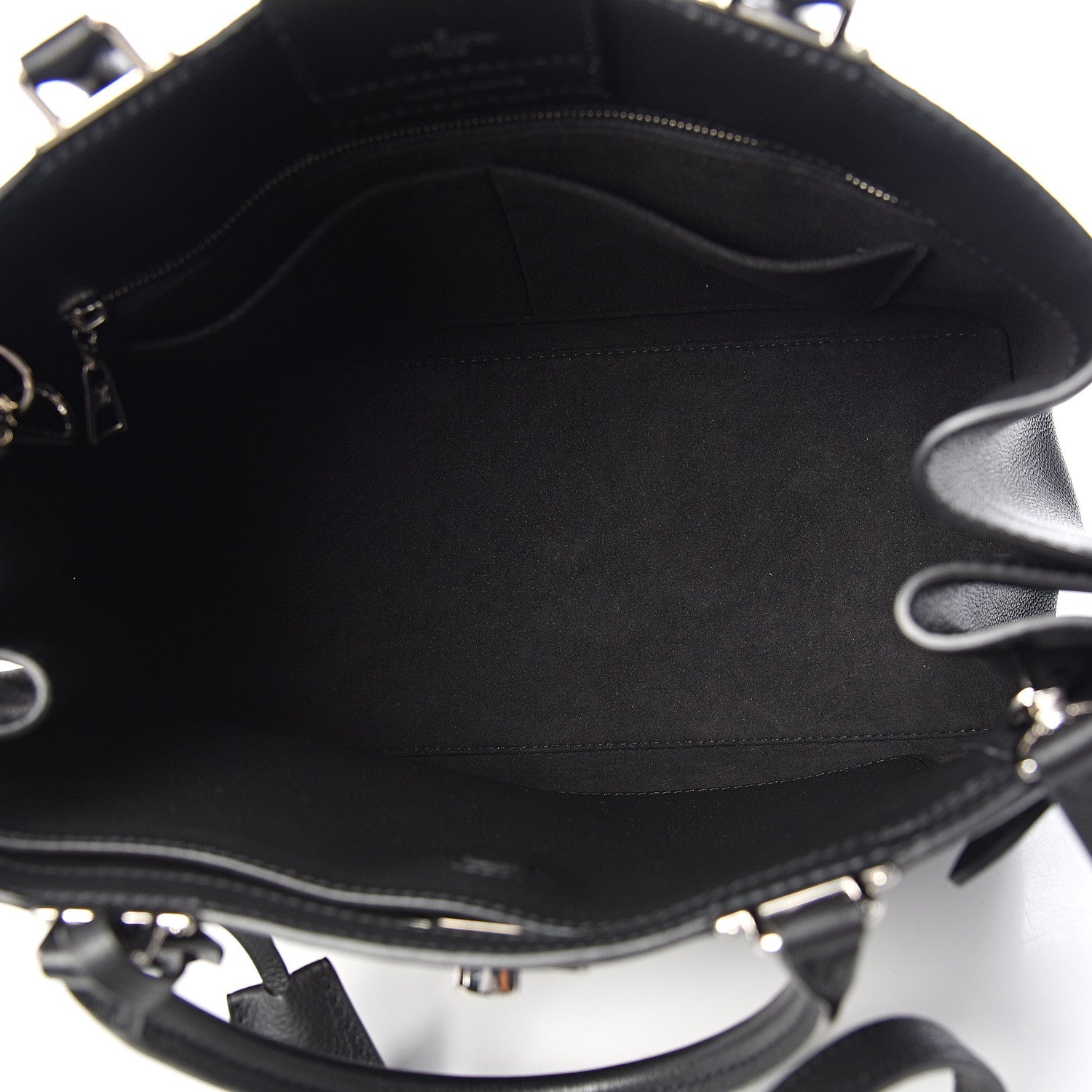 Louis Vuitton Calfskin Lockme Day Black 4 of 8