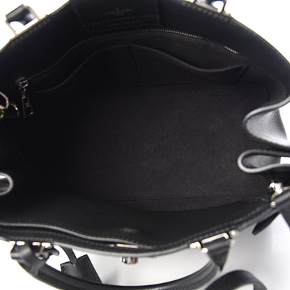 Louis Vuitton Calfskin Lockme Day Black 4 of 8