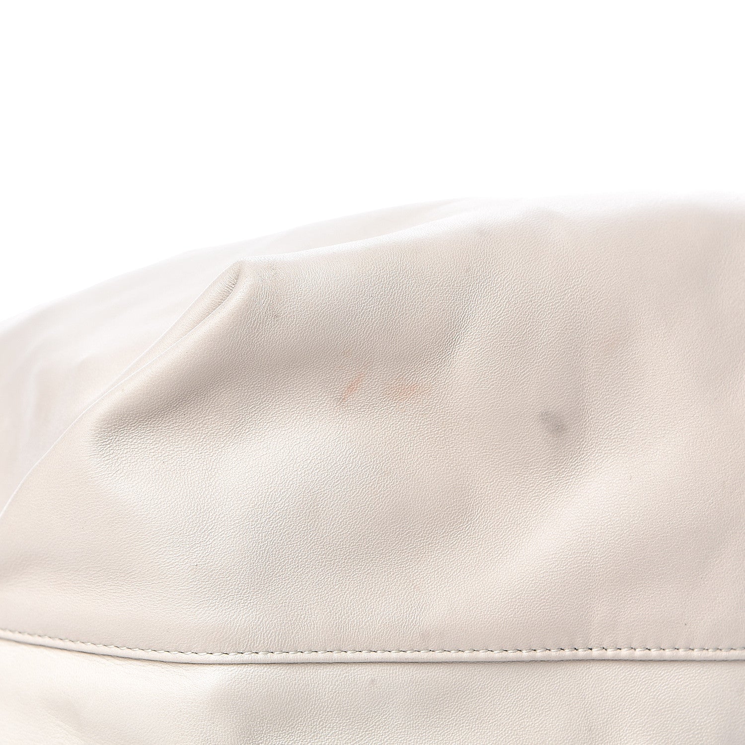 Saint Laurent Lambskin Teddy Drawstring Bag Blac Vintage 11 of 12