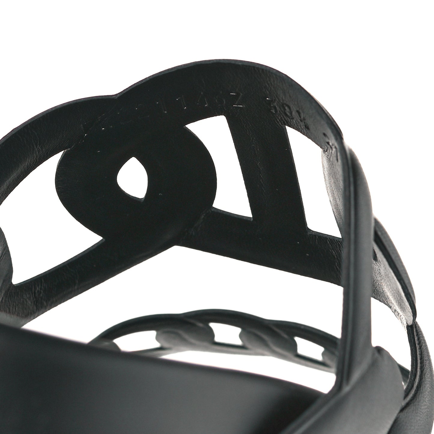 Nappa Extra Sandals 38.5 Black