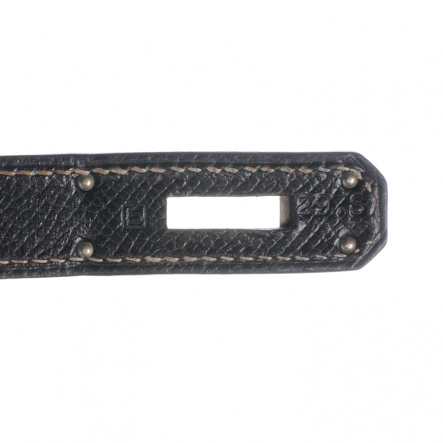 Veau Grain Lisse Kelly Sellier 32 Black