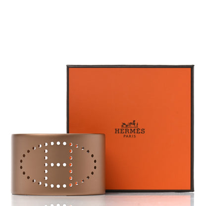 Hermes Aluminium Evelyne Sunset Cuff Bracelet T3 Gres 5 of 5