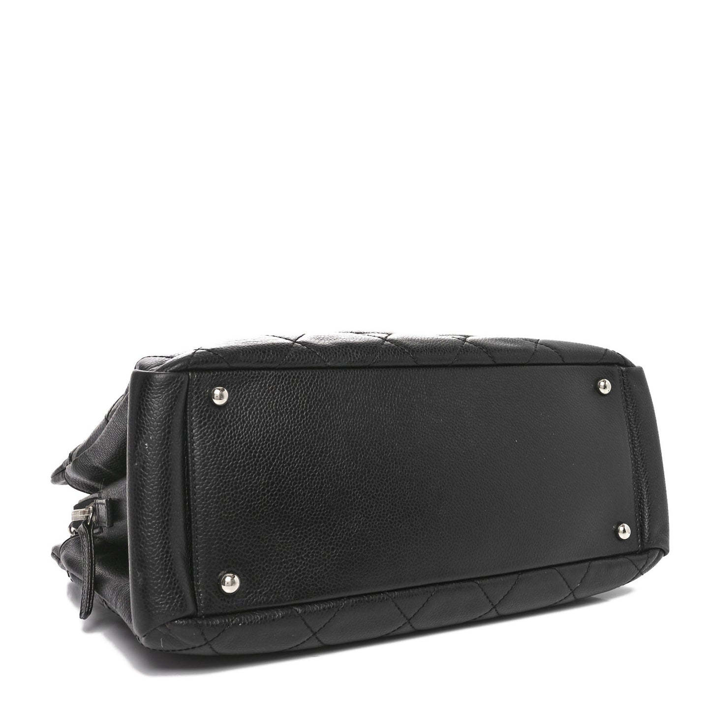 Caviar Quilted CC Timeless Soft Tote Black