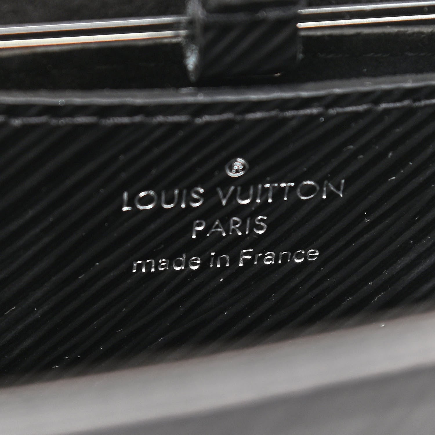 Louis Vuitton Epi Twist Shoulder Bag MM Black 6 of 10