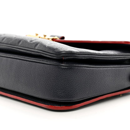 Louis Vuitton Empreinte Pochette Metis Marine Rouge 9 of 11