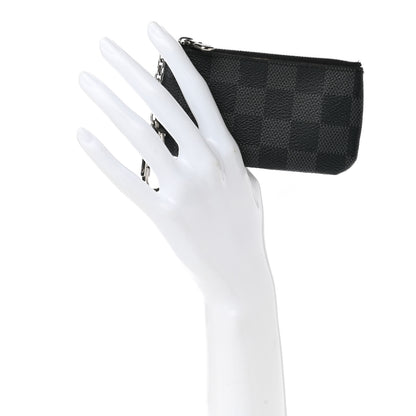 Louis Vuitton Damier Graphite Key Pouch 2 of 7