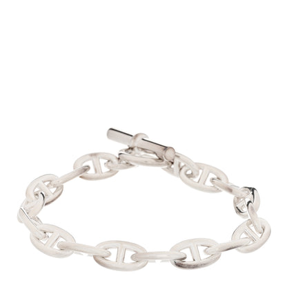 Hermes Sterling Silver GM Chaine d'Ancre Bracelet 1 of 7