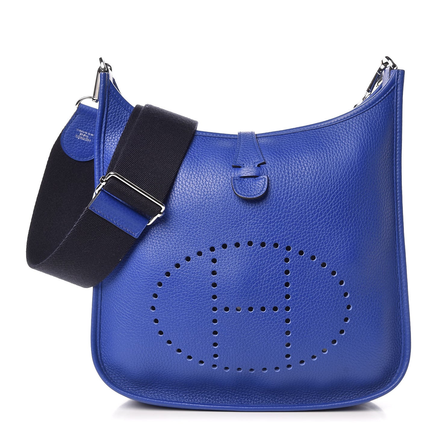 Taurillon Clemence Amazone Evelyne III PM Bleu Electrique Black