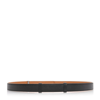 Hermes Madame Calfskin 24mm Collier De Chien Belt Black 2 of 5