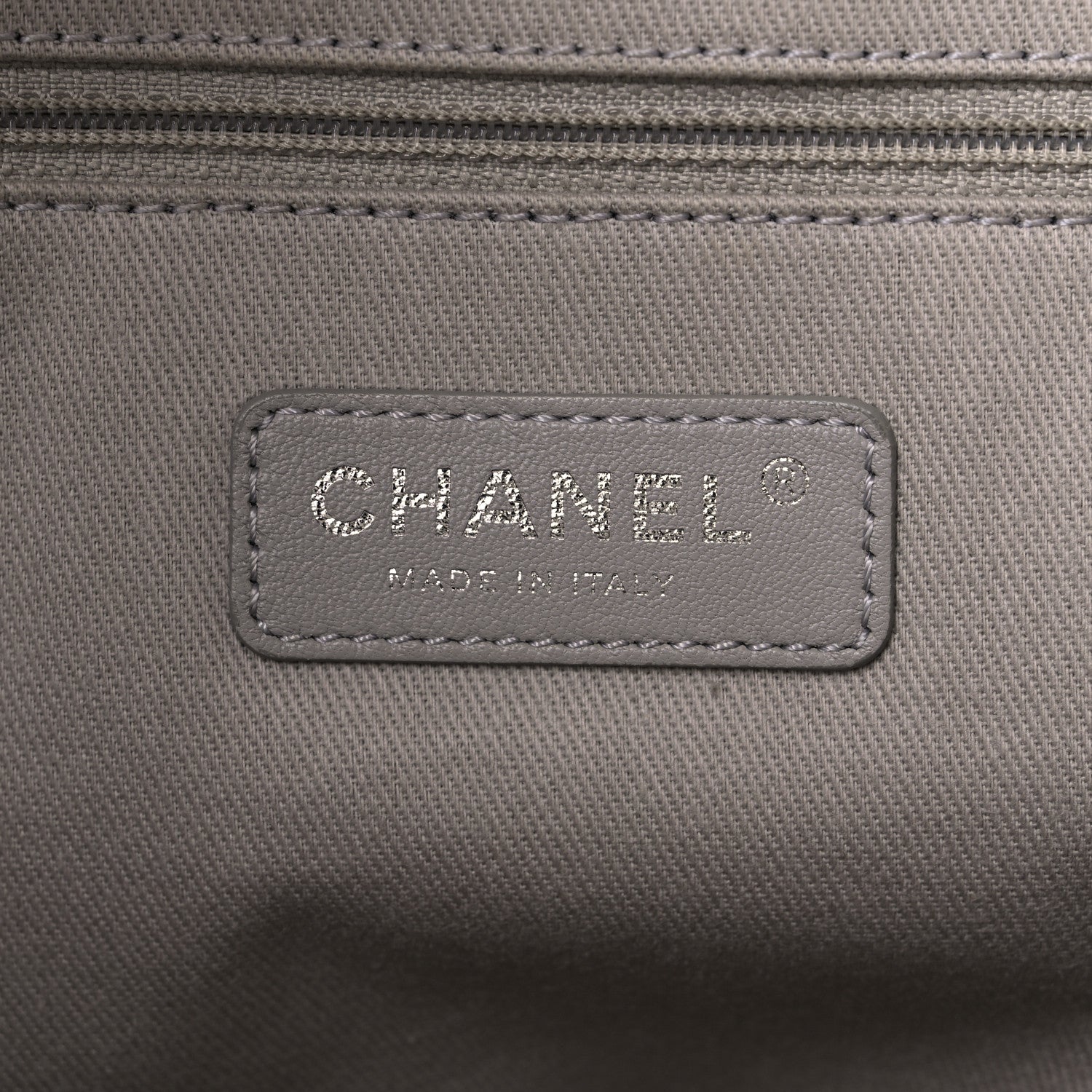 Chanel Glazed Calfskin Small Deauville Tote Ecru 6 of 13