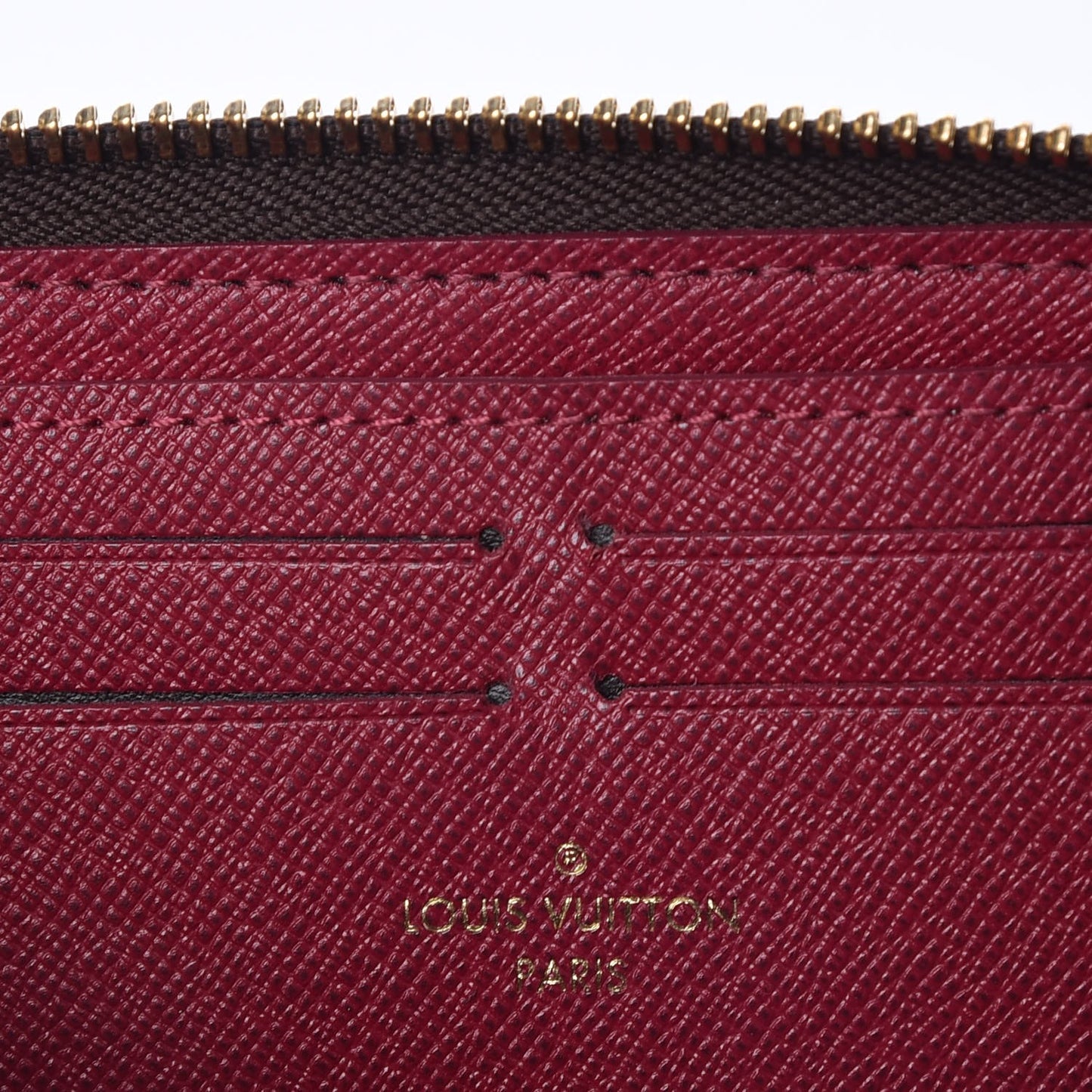 Monogram Clemence Wallet Fuchsia
