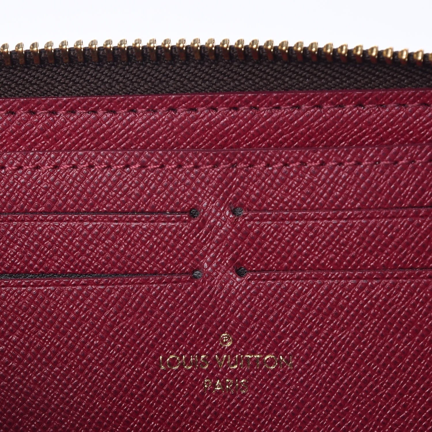 Louis Vuitton Monogram Clemence Wallet Fuchsia 6 of 7