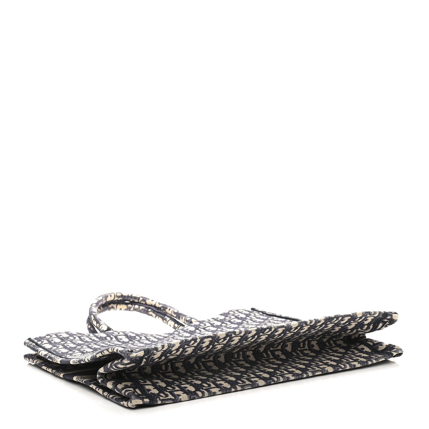 Oblique Large Book Tote Blue Multicolor