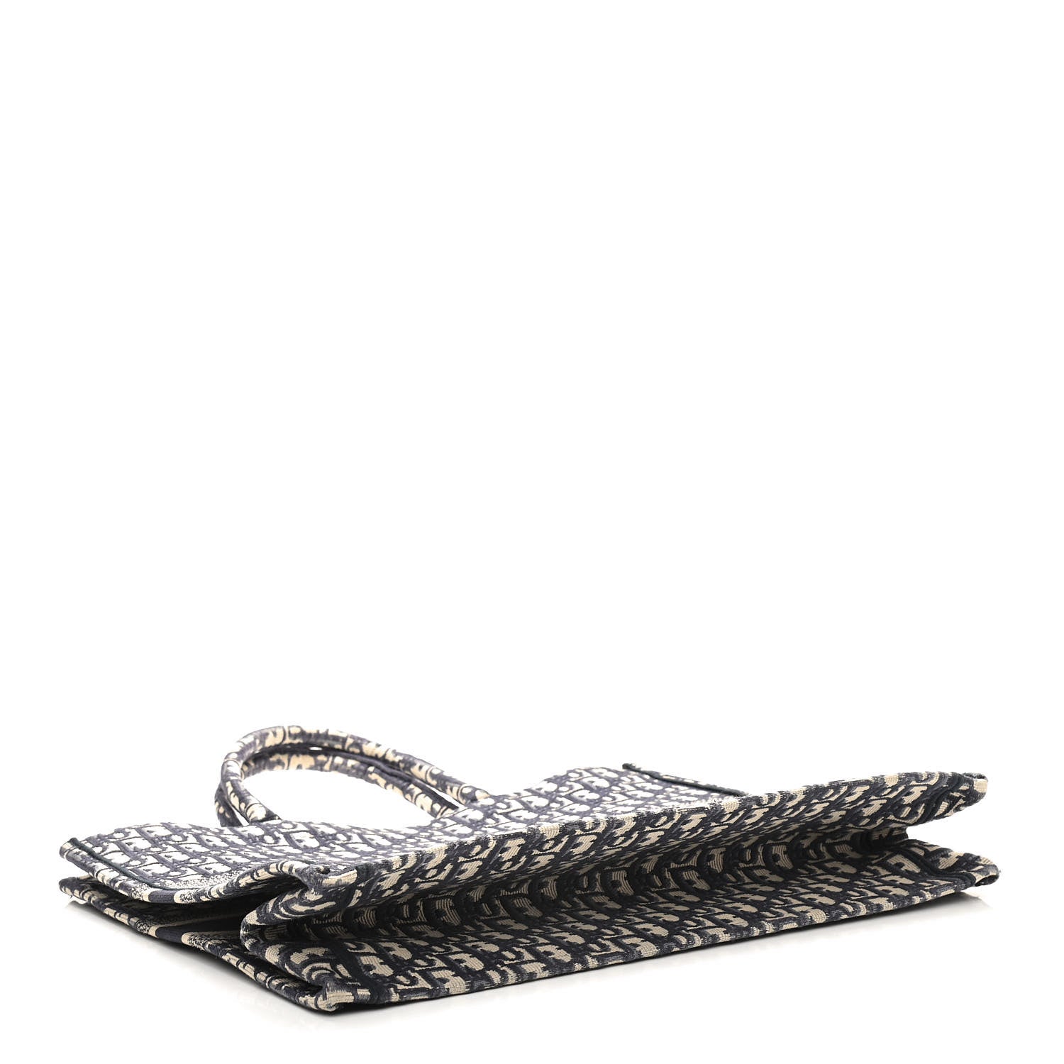 Christian Dior Oblique Large Book Tote Blue Multicolor 4 of 10