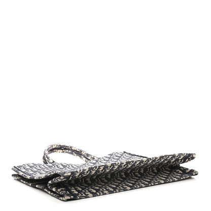 Christian Dior Oblique Large Book Tote Blue Multicolor 4 of 10