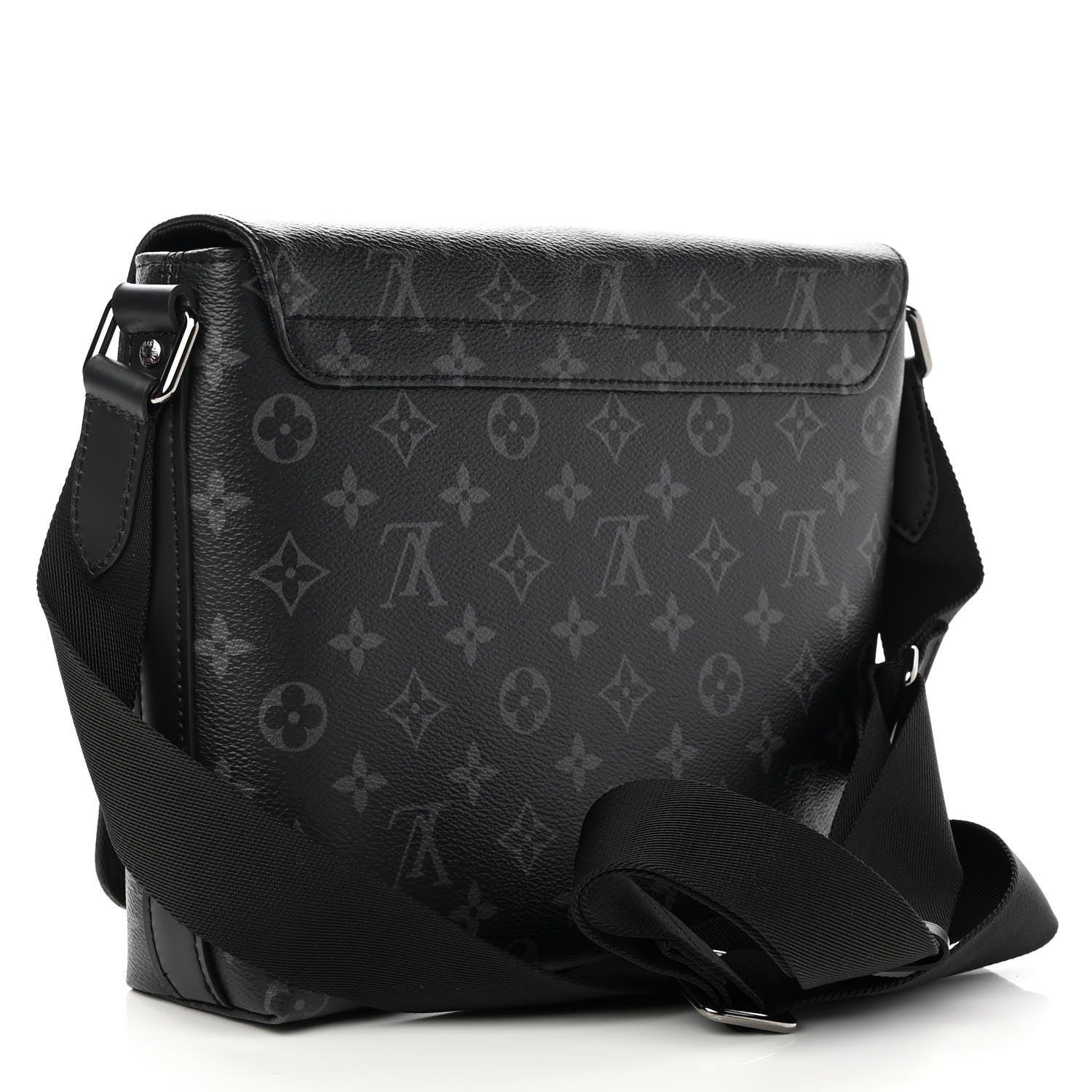 Louis Vuitton Monogram Eclipse District PM Black 3 of 9