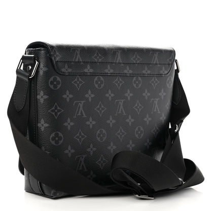 Louis Vuitton Monogram Eclipse District PM Black 3 of 9