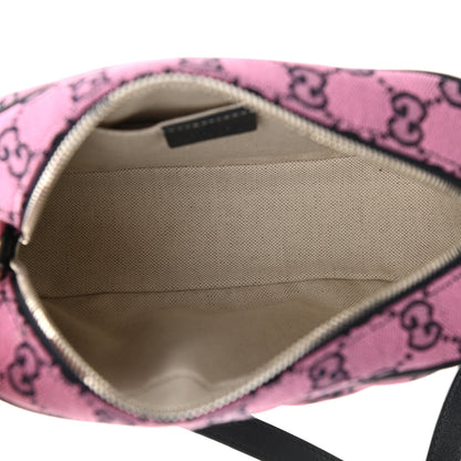Gucci Monogram Multicolor Matelasse Diagonal Floral Embroidered Small GG Marmont Chain Shoulder Bag Pink Blue Ivory Green Lilac 5 of 10