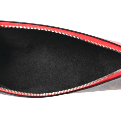 Louis Vuitton Monogram Elizabeth Pencil Pouch Red 5 of 8