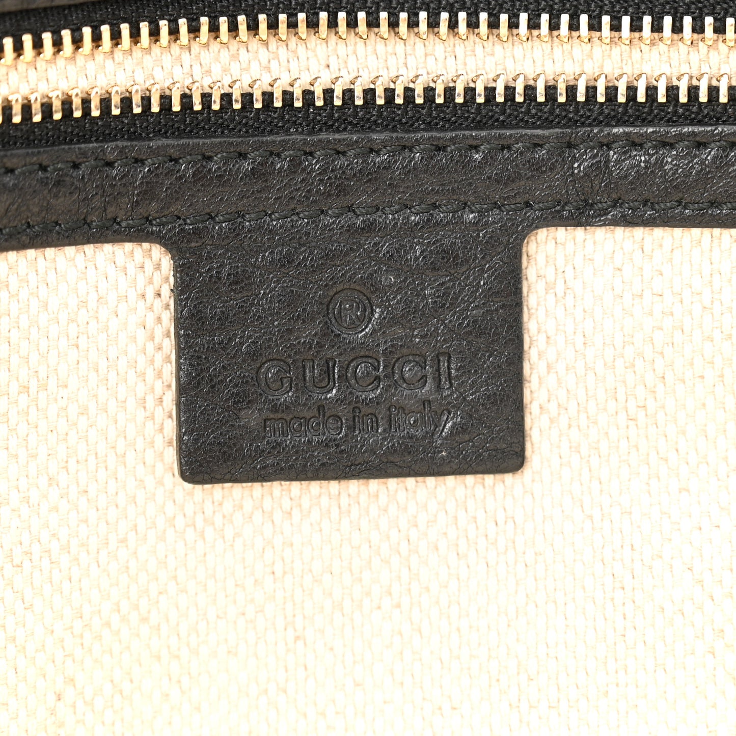Pebbled Calfskin Medium Soho Clutch Black