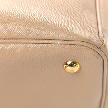 Prada Saffiano Lux Small Tote Sabbia 10 of 13