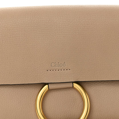 Chloe Goatskin Small Faye Shoulder Bag Biscotti Beige 7 of 9