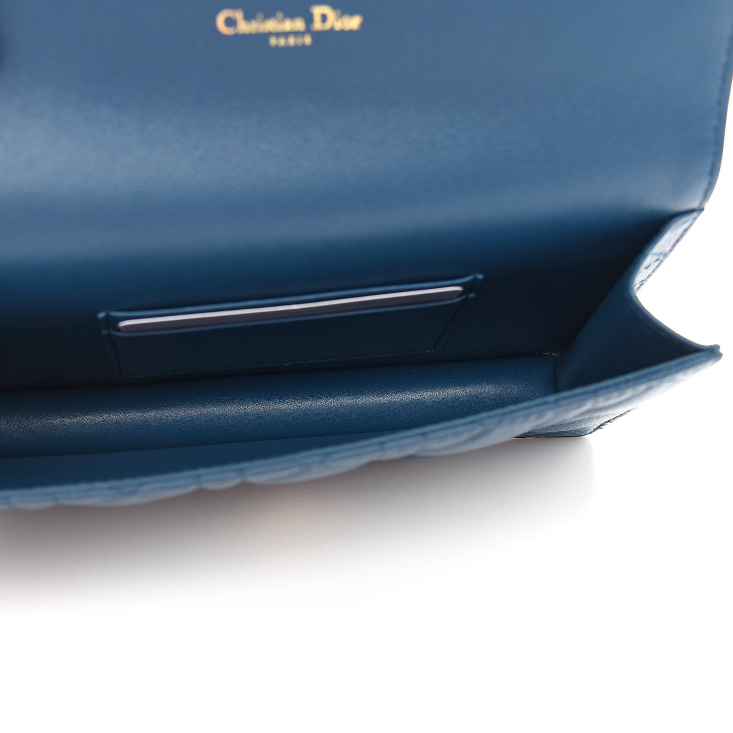 Christian Dior Supple Calfskin Caro Belt Bag Steel Blue 5 of 8