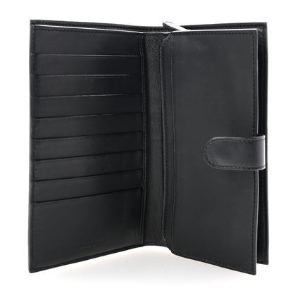 Bottega Veneta Nappa Intrecciato Continental Snap Wallet Black 5 of 9
