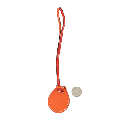 Hermes Swift AirTag Bag Charm Orange Capucine 2 of 3