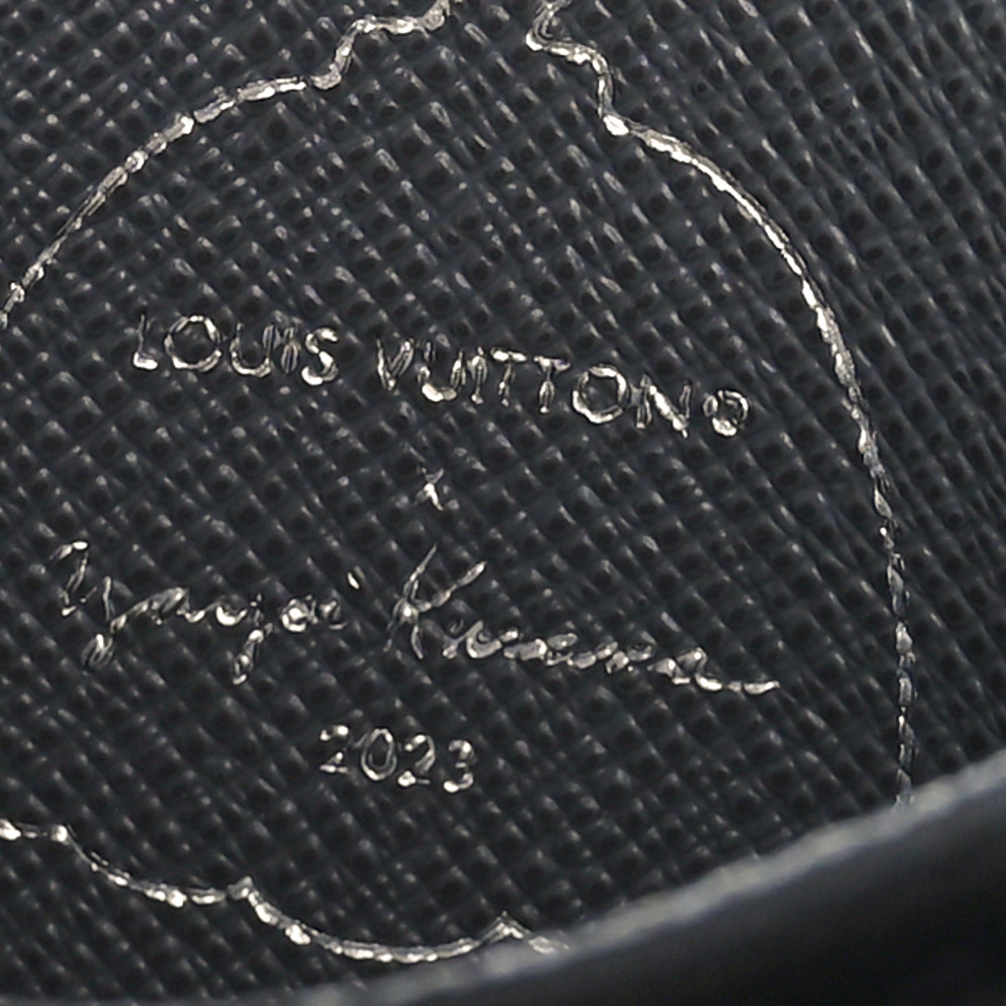 LV X YK Monogram Eclipse Reverse Pumpkin Card Holder