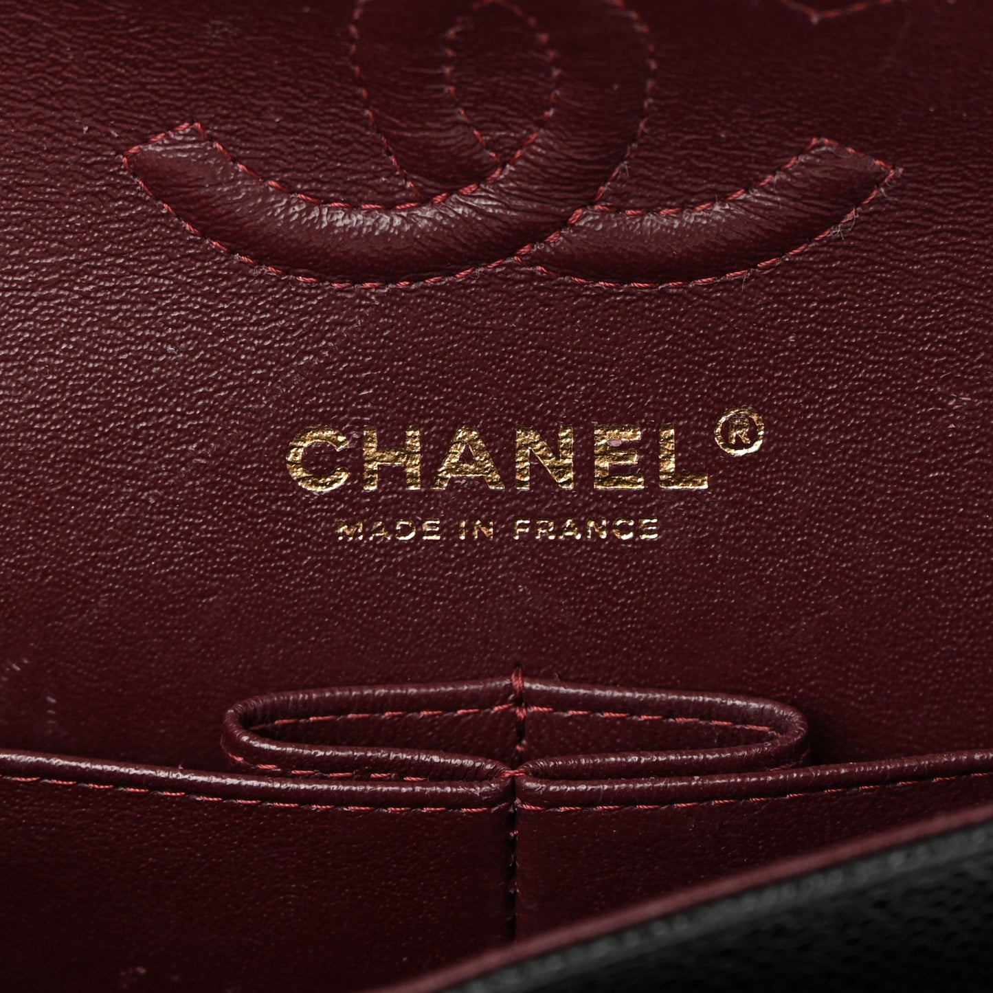 Caviar Quilted Small Double Flap Black