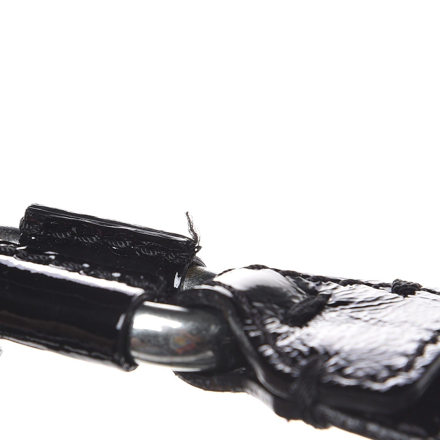 Chloe Crinkled Patent Betty Hobo Black 11 of 15