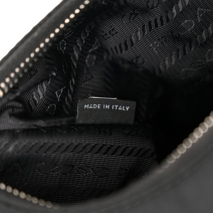 Prada Nylon Re-Edition 2005 Shoulder Bag Black 7 of 13