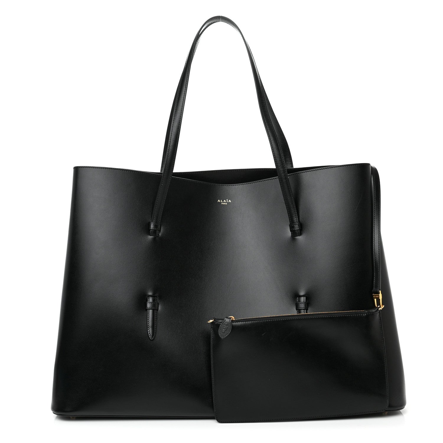Alaia Calfskin Mina 50 Black 1 of 14