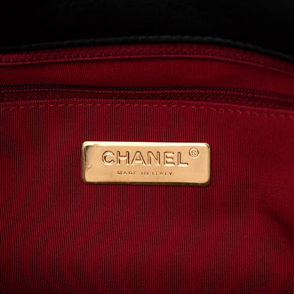 Chanel Lambskin Quilted Large Chanel 19 Flap Black 6 of 10