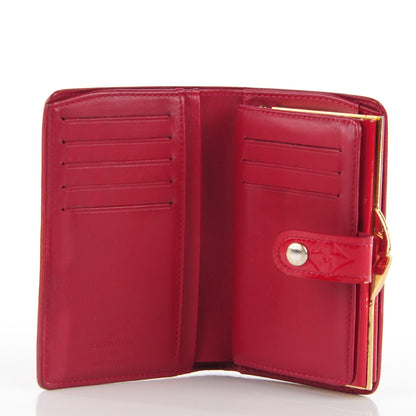 Louis Vuitton Vernis French Purse Wallet Pomme D'Amour 6 of 8